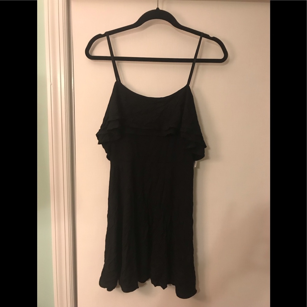 NWT! Francesca’s Black Mini Dress